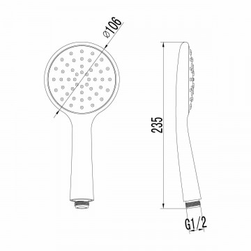 Смеситель для ванны и душа Lemark Pramen (LM3314C)