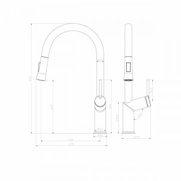 Смеситель для кухни Lemark Minima (LM3850C)