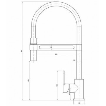 Смеситель для кухонной мойки Lemark Soul (LM6006C)